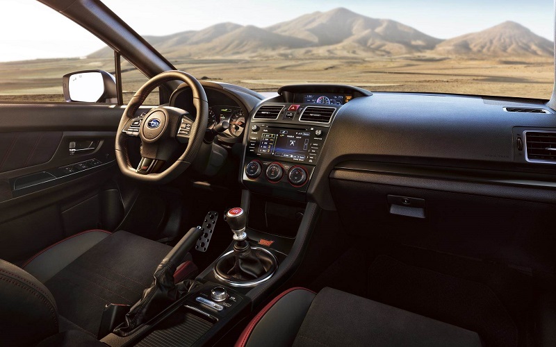 Denver Colorado - 2018 Subaru WRX STI's INTERIOR Denver Colorado - 2018 Subaru WRX STI's INTERIOR