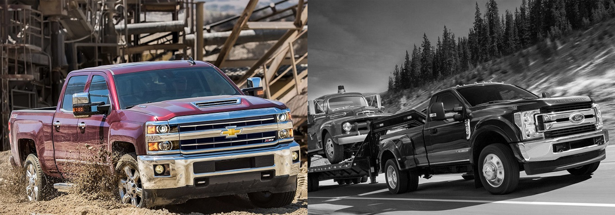2019 Chevrolet Silverado 2500 vs 2019 Ford Super Duty in Corinth MS