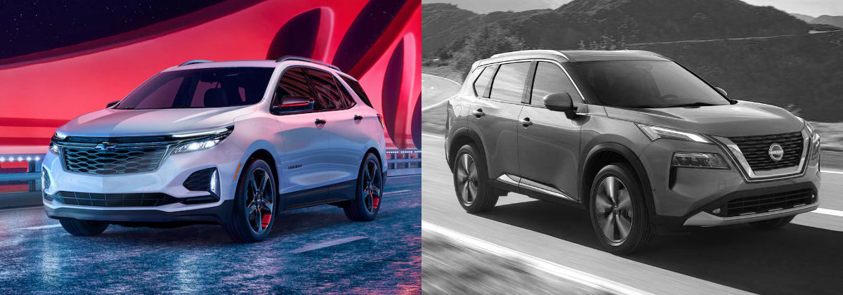 2023 Chevrolet Equinox vs 2023 Nissan Rogue