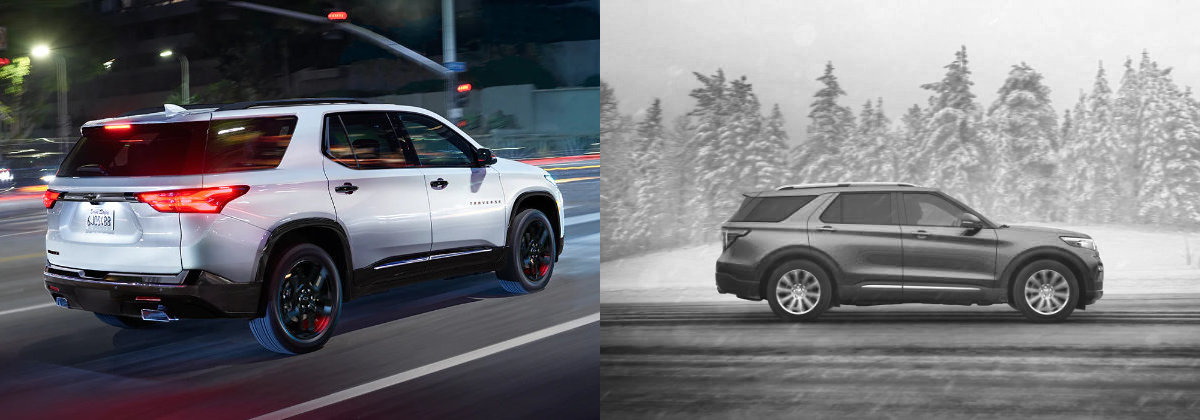2023 Chevrolet Traverse vs 2023 Ford Explorer