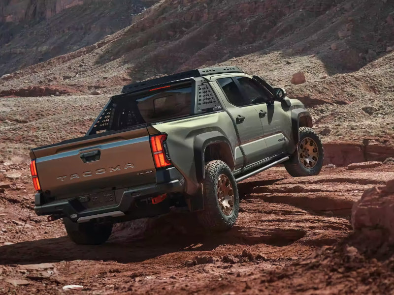 See the pioneering features of the 2024 Toyota Tacoma near Austintown OH