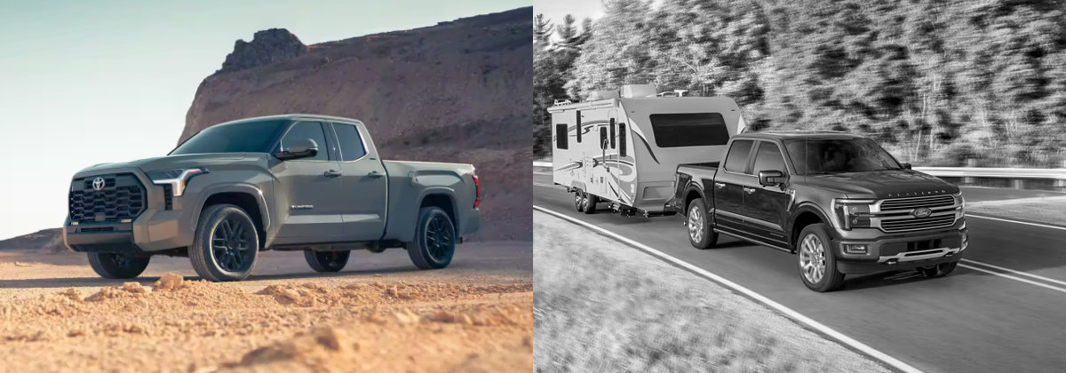 2024 Toyota Tundra Limited VS 2024 FORD F-150 LARIAT in McKinney TX 2024 Toyota Tundra Limited VS 2024 FORD F-150 LARIAT in McKinney TX