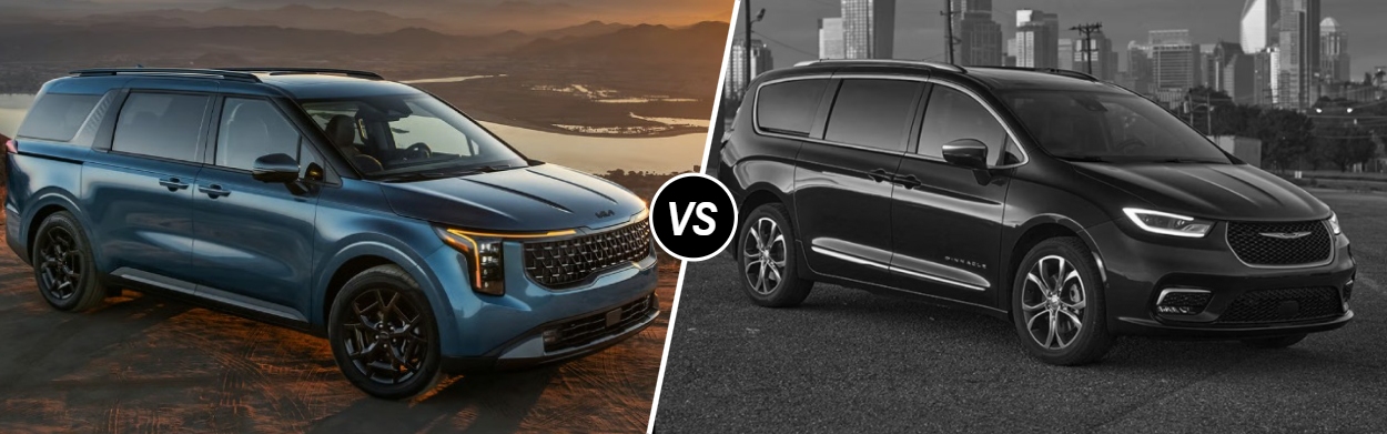 2026 Kia Carnival MPV vs 2026 Chrysler Pacifica in Fallston, MD 2026 Kia Carnival MPV vs 2026 Chrysler Pacifica in Fallston, MD