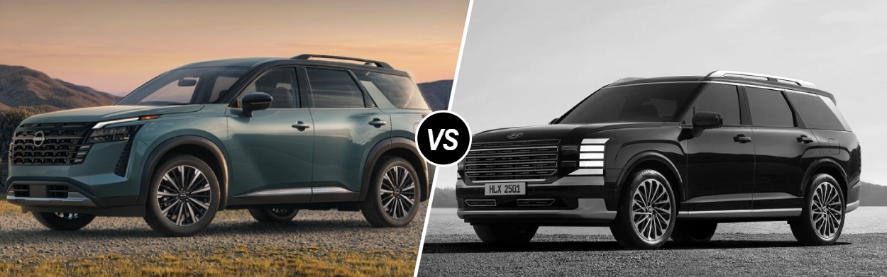 2026 Nissan Pathfinder vs 2026 Hyundai PALISADE in Bel Air, MD 2026 Nissan Pathfinder vs 2026 Hyundai PALISADE in Bel Air, MD