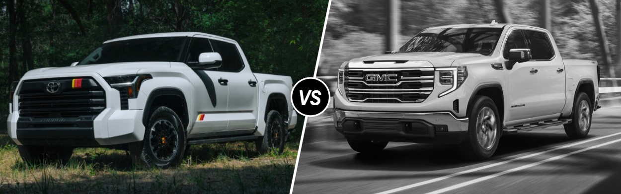 2026 Toyota Tundra vs 2026 GMC Sierra 1500 in Bel Air, MD 2026 Toyota Tundra vs 2026 GMC Sierra 1500 in Bel Air, MD