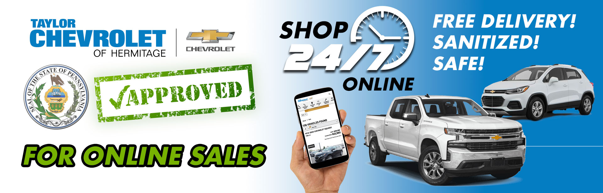 Taylor Chevrolet of Hermitage is a Hermitage Chevrolet