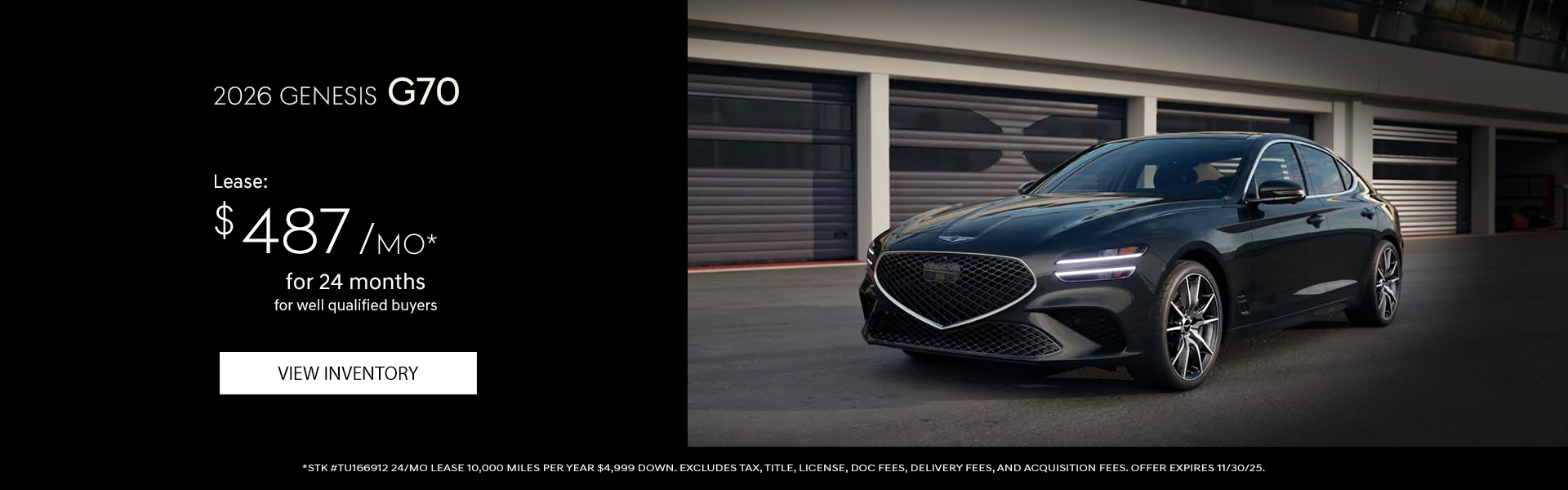 2026 Genesis G70 Prestige