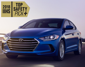 2018 ELANTRA named 2018 IIHS Top Safety Pick+ 2018 ELANTRA named 2018 IIHS Top Safety Pick+