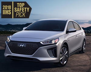 2018 IONIQ HEV named a 2018 IIHS Top Safety Pick 2018 IONIQ HEV named a 2018 IIHS Top Safety Pick
