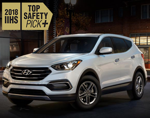 2018 SANTA FE Sport named 2018 IIHS Top Safety Pick+ 2018 SANTA FE Sport named 2018 IIHS Top Safety Pick+