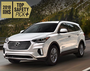 2018 SANTA FE named 2018 IIHS Top Safety Pick+ 2018 SANTA FE named 2018 IIHS Top Safety Pick+