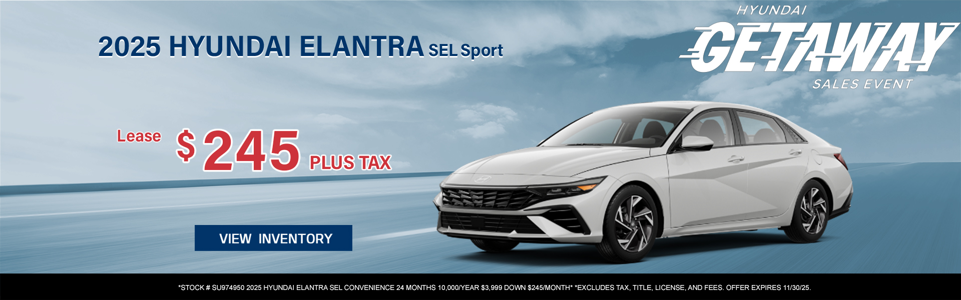 2025 Hyundai Elantra SEL Convenience