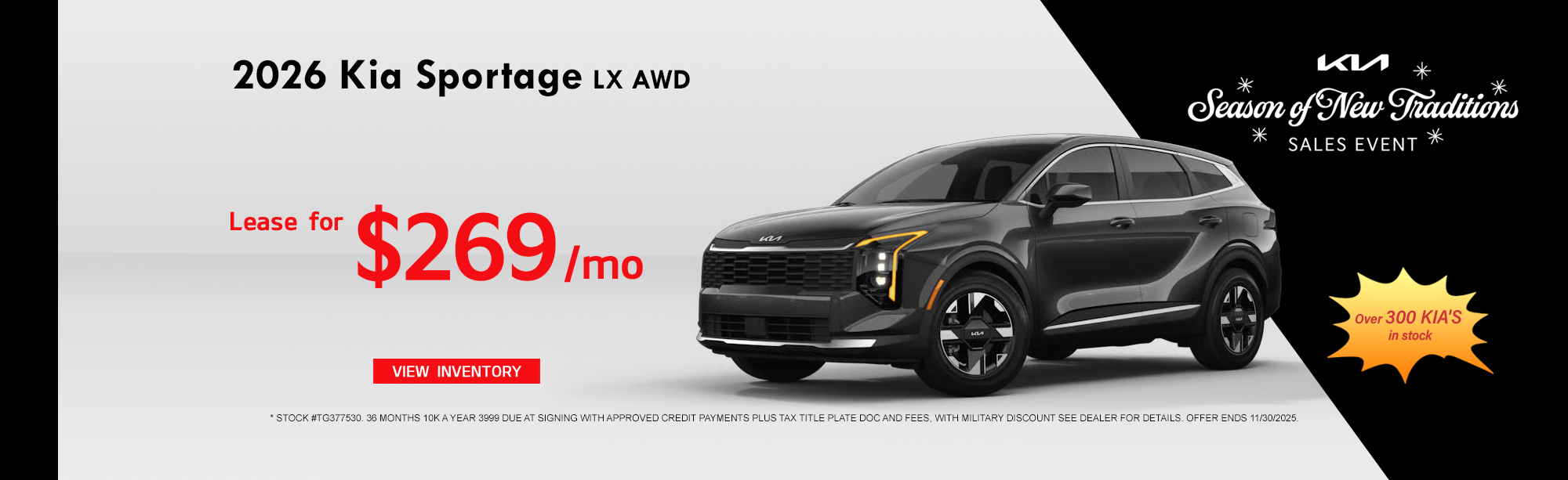 2026 Kia Sportage LX AWD