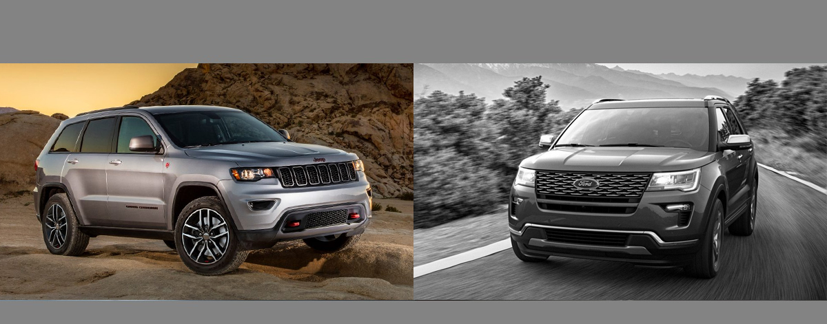 2018 Jeep Grand Cherokee vs 2018 Ford Explorer in Salina KS