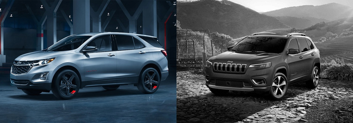 2019 Chevrolet Equinox vs 2019 Jeep Cherokee in Corinth MS
