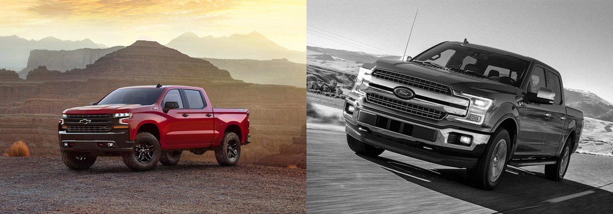 2019 Chevrolet Silverado vs 2019 Ford F-150 - Phoenix AZ