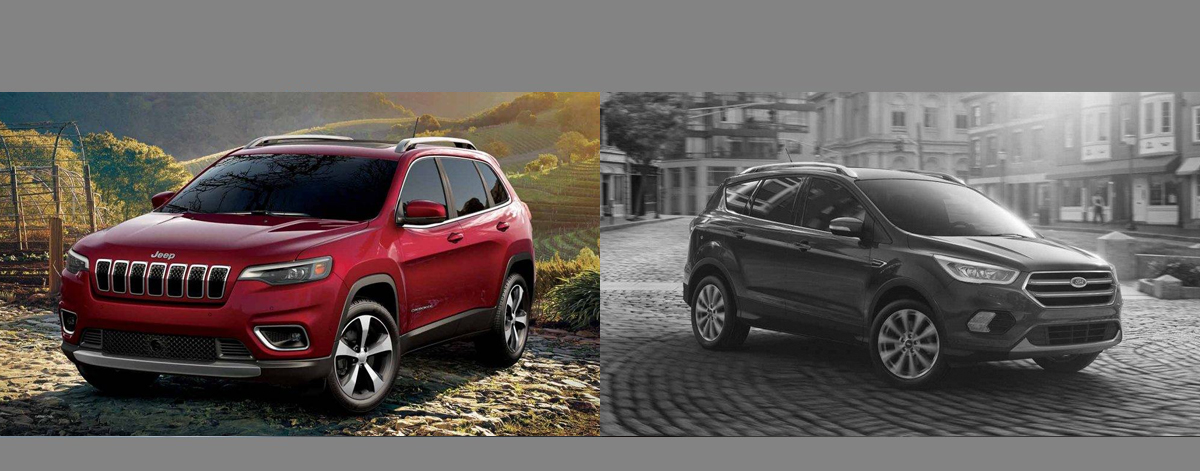 2019 Jeep Cherokee vs 2018 Ford Escape in Salina KS