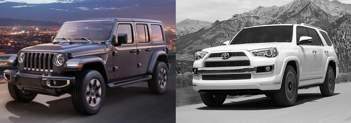 2019 Jeep Wrangler vs 2019 Toyota 4Runner in Lexington North Carolina | M &  L Chrysler Dodge Jeep RAM