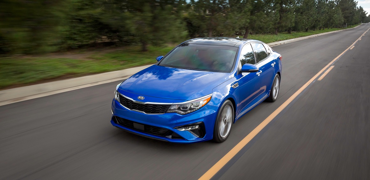 2022 Kia Optima Sx Blue