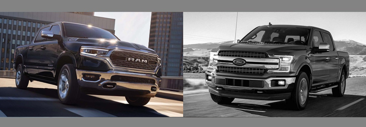 2019 Ram 1500 vs 2018 Ford F-150 in Salina KS