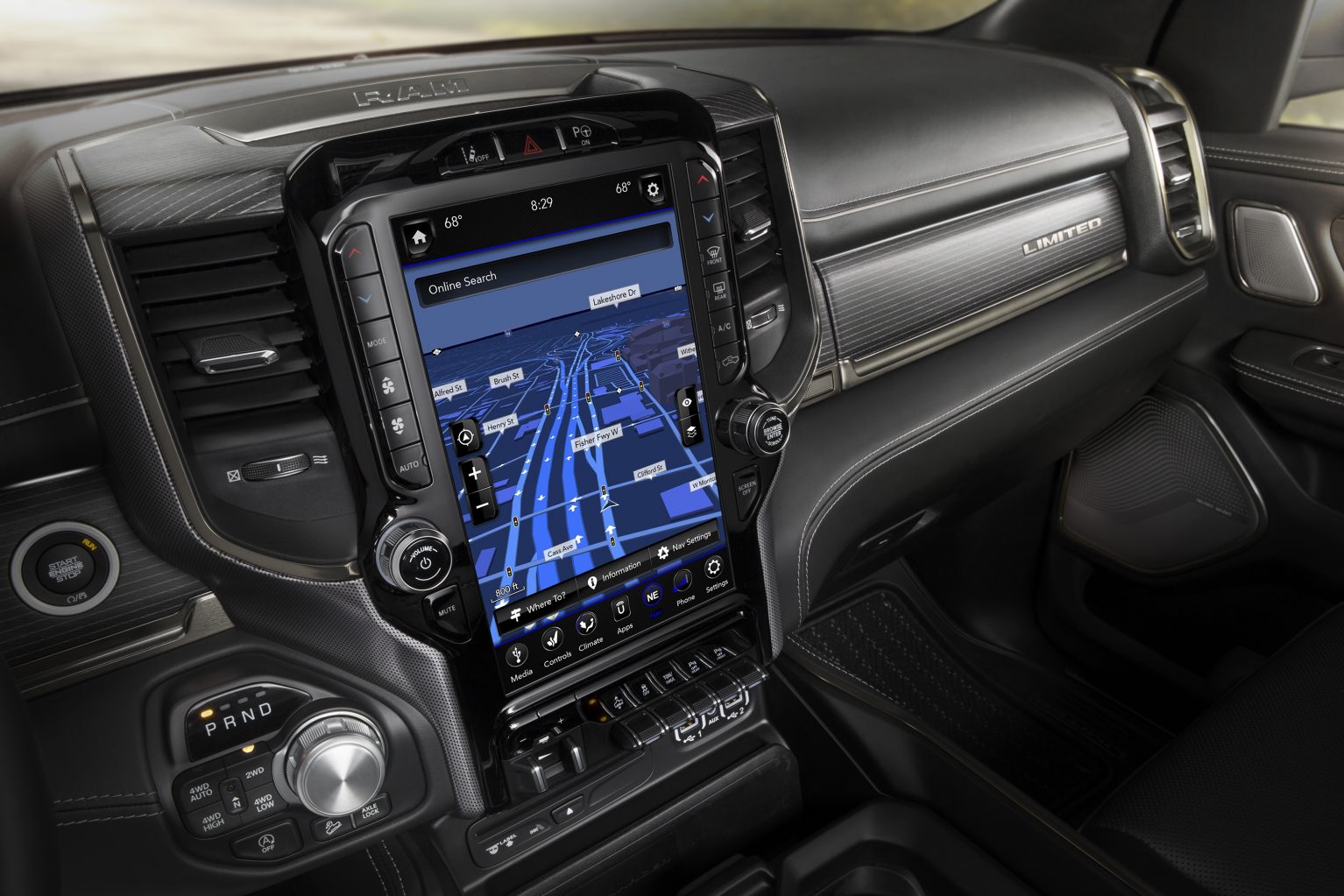 dodge ram 2500 interior