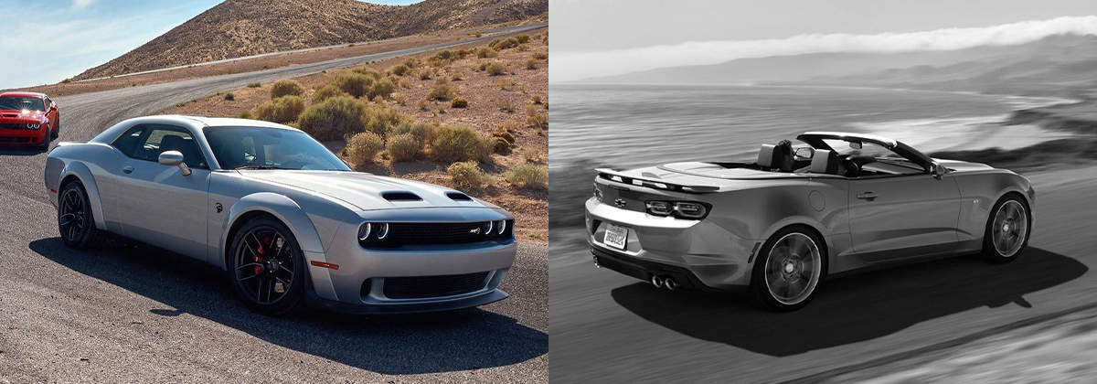 2020 Dodge Challenger vs 2020 Chevrolet Camaro in Albuquerque NM | Melloy  Dodge RAM FIAT®