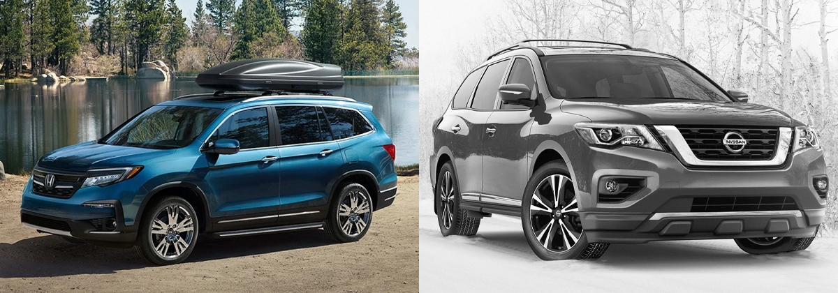 Check out the 2020 Honda Pilot vs 2020 Nissan Pathfinder in West Burlington IA