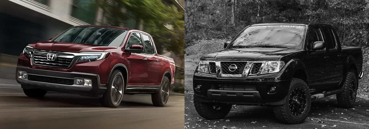 Review the 2020 Honda Ridgeline vs 2019 Nissan Frontier in West Burlington IA