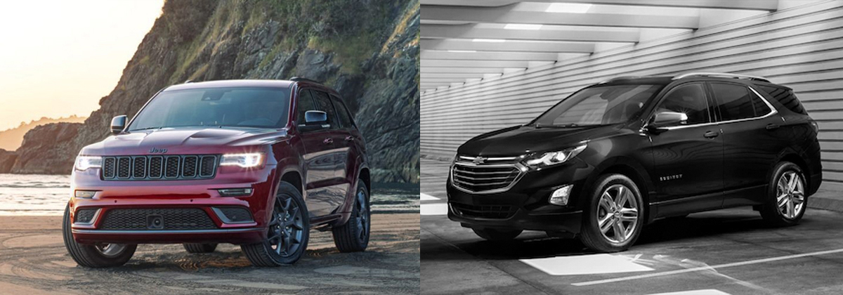 Don White's Jeep - 2020 Jeep Grand Cherokee vs 2020 Chevrolet Equinox near Balitmore MD