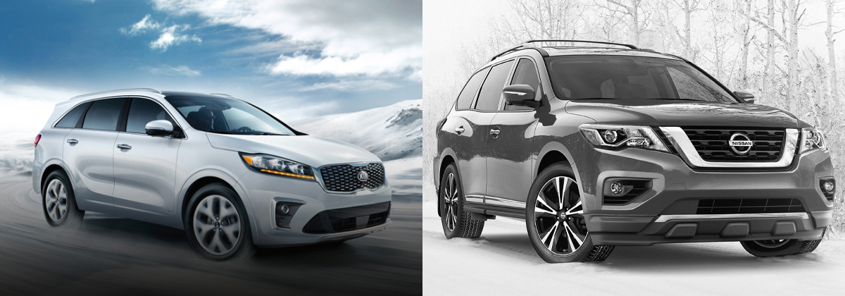Check out our 2020 Kia Sorento vs 2020 Nissan Pathfinder comparison in Mississauga ON