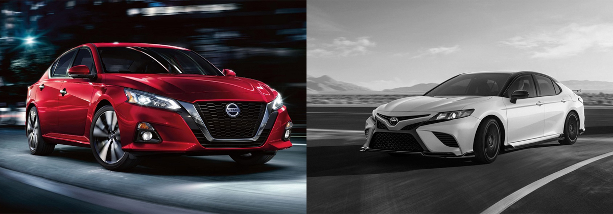 2020 Nissan Altima vs 2020 Toyota Camry near McPherson KS