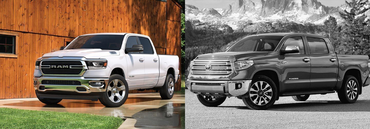 2020 Ram 1500 vs 2020 Toyota Tundra in City of Industry CA - Puente