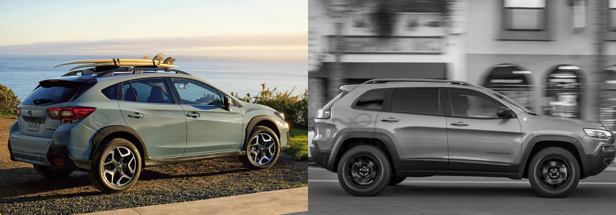 Explore the 2020 Subaru Crosstrek vs 2020 Jeep Cherokee comparison in Southfield Michigan