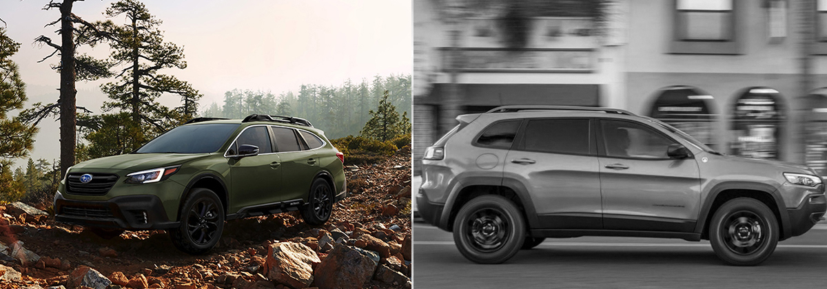 Explore the 2020 Subaru Outback vs 2020 Jeep Cherokee comparison in Southfield Michigan