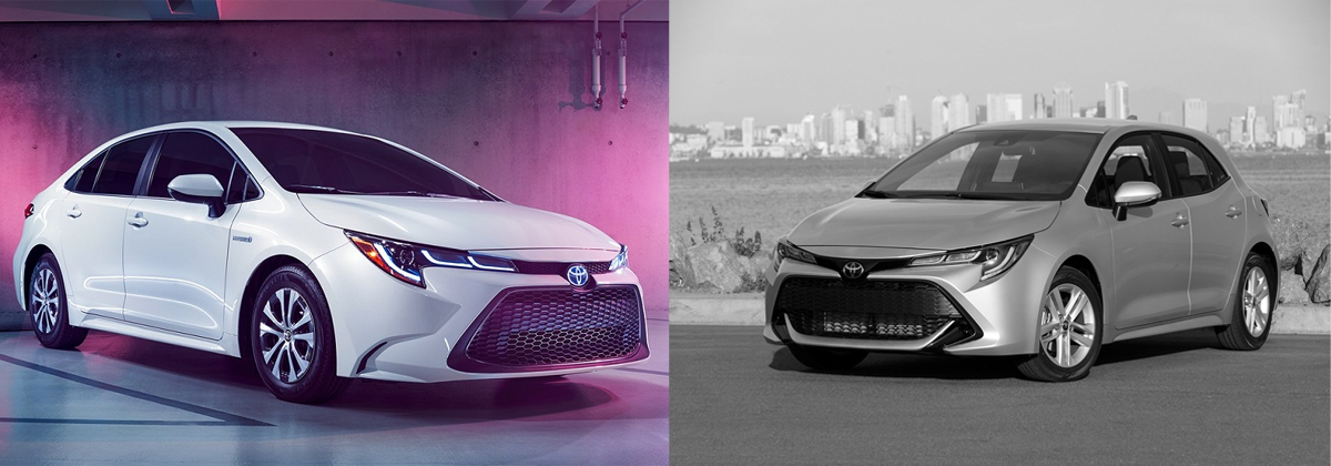 Compare 2020 Toyota Corolla vs 2019 Toyota Corolla