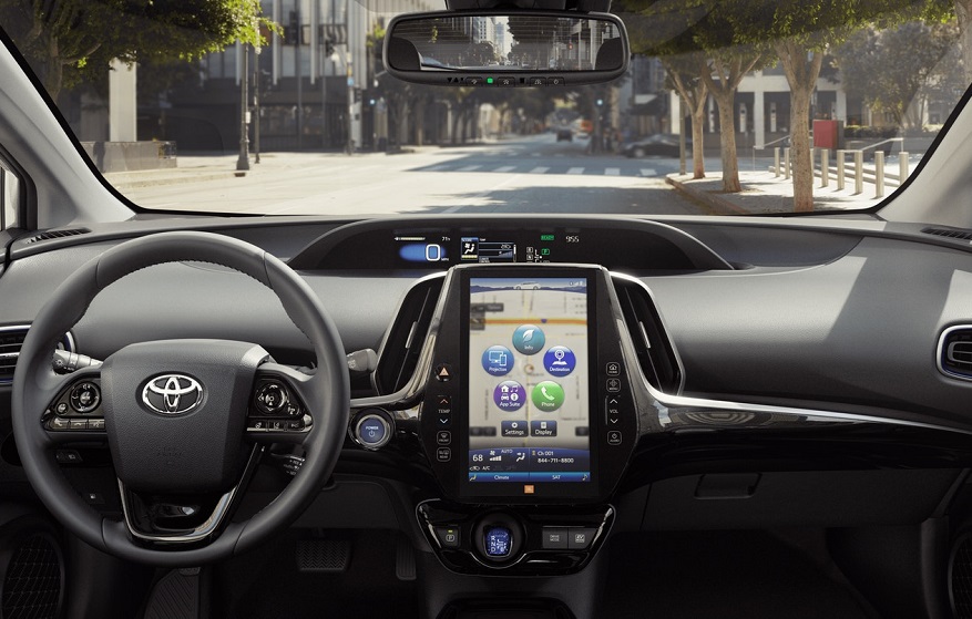 Prius prime 2020 on sale android auto