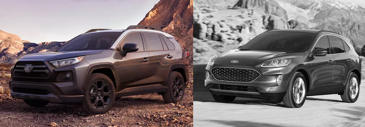 2020 Toyota RAV4 vs 2020 Ford Escape near Pittsburgh PA