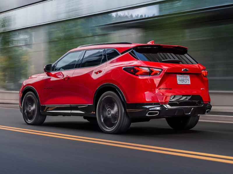 Orinda CA - 2021 Chevrolet Blazer's Exterior