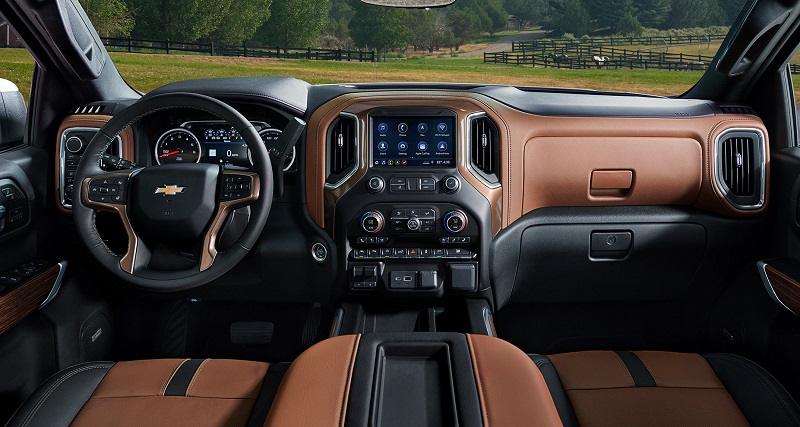 Orinda CA - 2021 Chevrolet Silverado's Interior