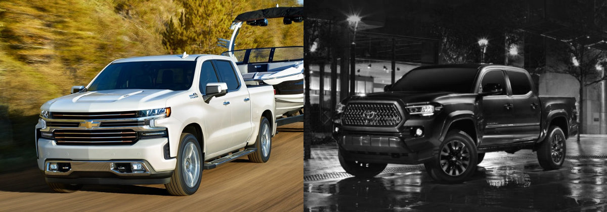 2021 Chevrolet Silverado 1500 vs 2021 Toyota Tacoma in San Antonio 2021 Chevrolet Silverado 1500 vs 2021 Toyota Tacoma in San Antonio