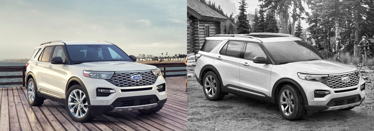 2021 Ford Explorer Vs 2020 Ford Explorer In Long Beach - Caruso Ford 