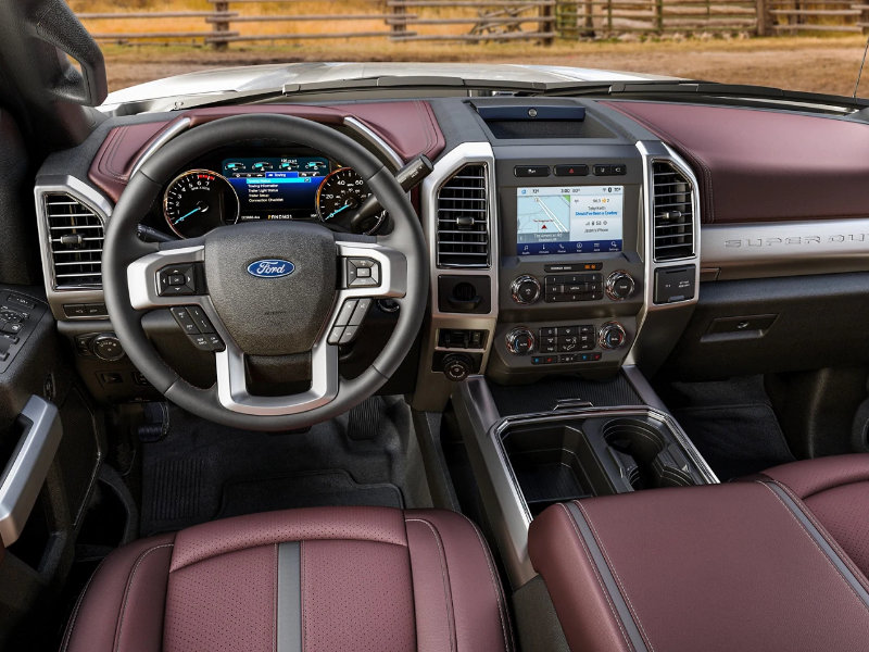 Napa CA - 2021 Ford Super Duty's Interior