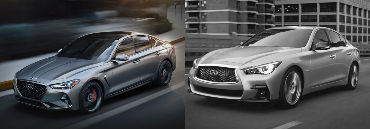 2021 Genesis G70 vs 2021 INFINITI Q50 in Centennial CO | Genesis of ...