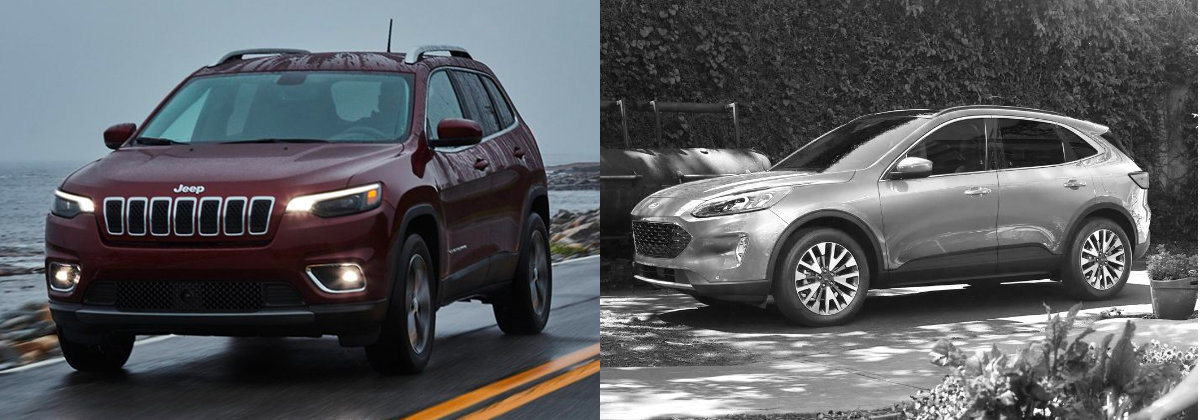 2021 Jeep Cherokee vs 2021 Ford Escape near Anaheim CA