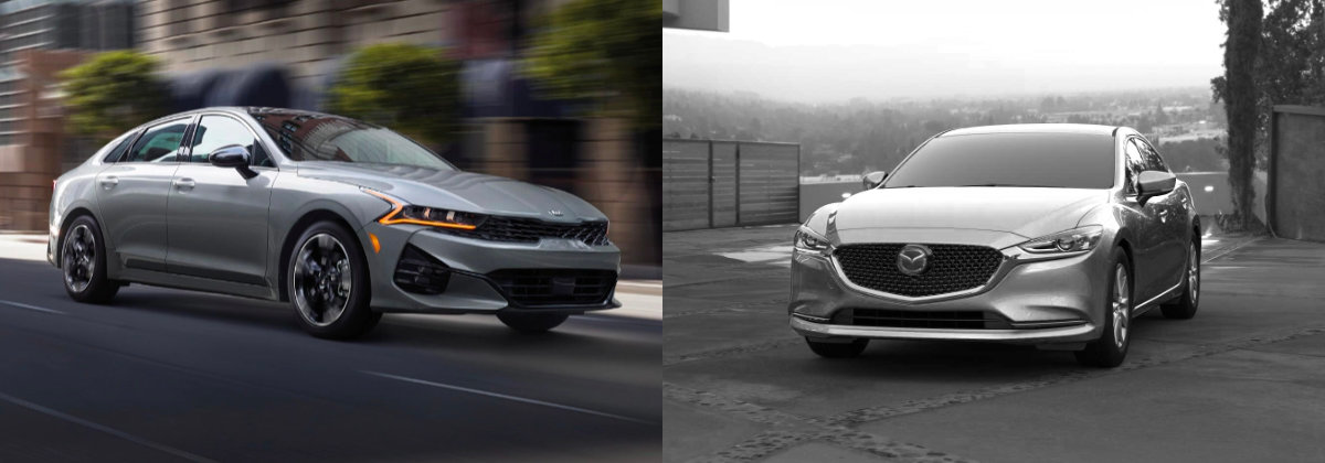 2021 Kia K5 vs 2021 Mazda6