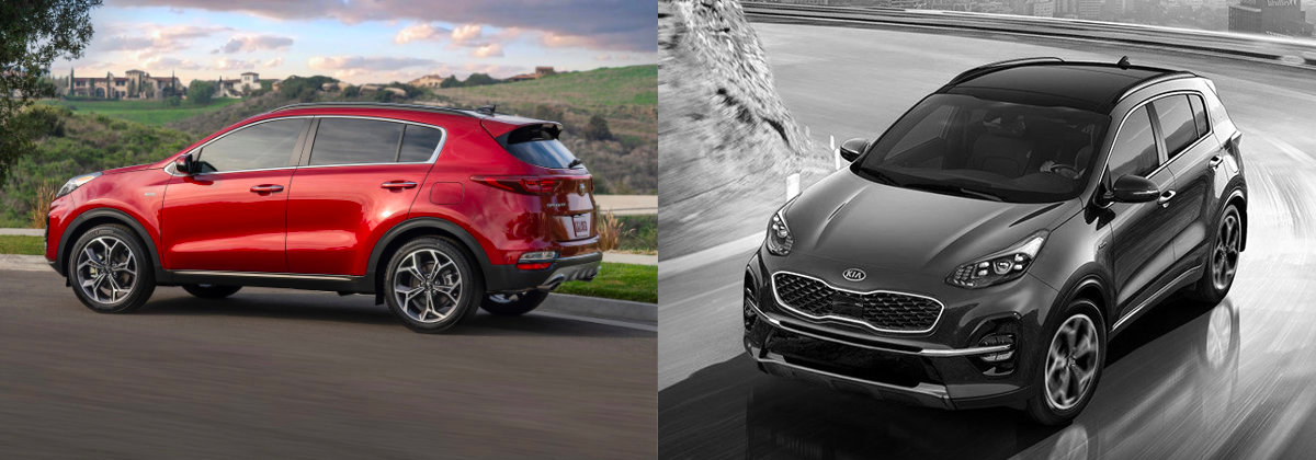 2021 Kia Sportage vs 2020 Kia Sportage near Groveport