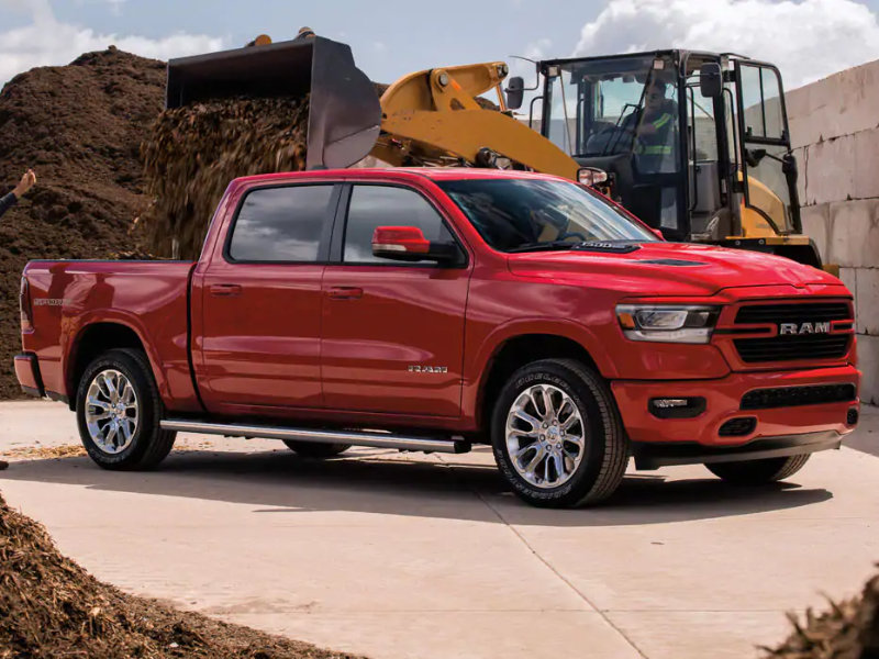 A 2021 RAM 1500 is built for capability near Clinton IA