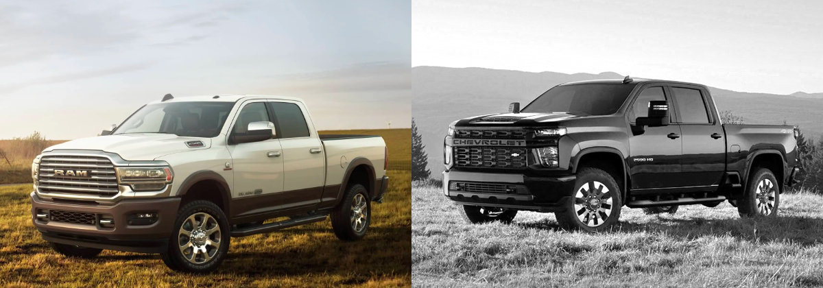 2021 Ram 2500 vs 2021 Chevrolet Silverado 2500