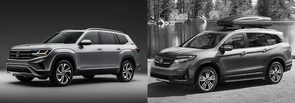 2021 Volkswagen Atlas vs 2021 Honda Pilot in San Antonio