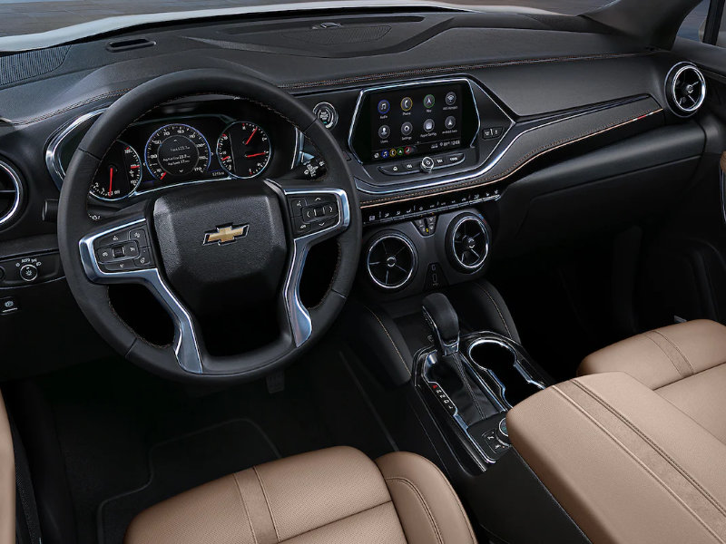 Dubuque IA - 2022 Chevrolet Blazer's Interior